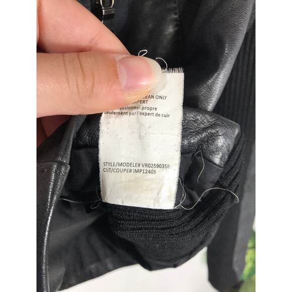 Vince Women's 100% Leather Zip Jacket - Picture 10 of 11